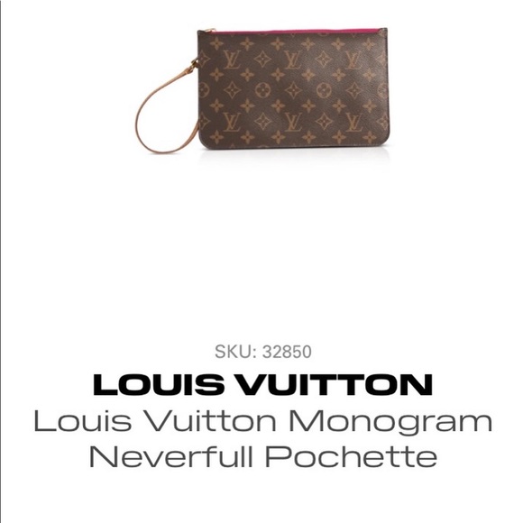 Louis Vuitton Neverfull Pochette - Picture 2 of 4